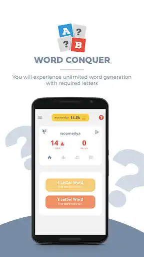 Play Word Conquer - Gain WooCoin  and enjoy Word Conquer - Gain WooCoin with UptoPlay