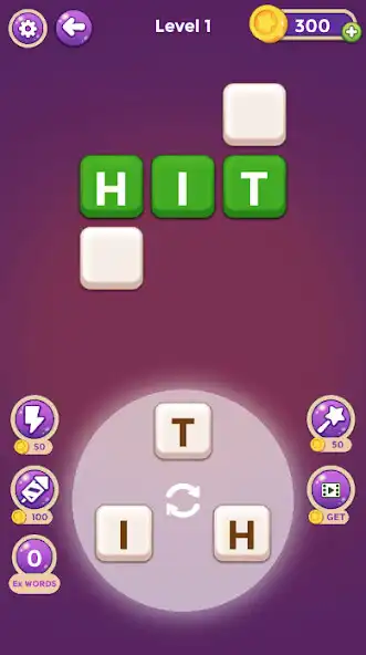 Play Word Cross Puzzle - Crossword as an online game Word Cross Puzzle - Crossword with UptoPlay