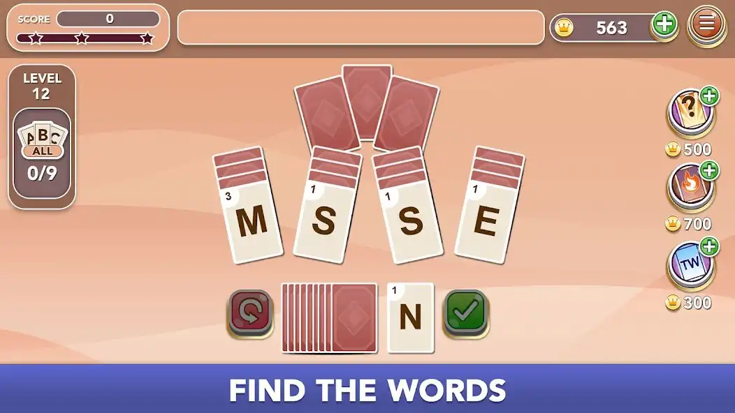 Play Word Deal Card Game Word Games as an online game Word Deal Card Game Word Games with UptoPlay