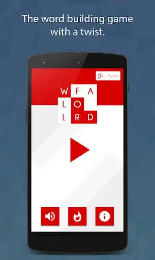 Play Word Fall - Word Building Game  and enjoy Word Fall - Word Building Game with UptoPlay