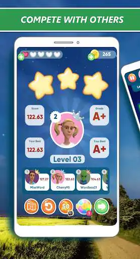 Play WordFlowX : A Word Search Puzzle and Connect Game as an online game WordFlowX : A Word Search Puzzle and Connect Game with UptoPlay