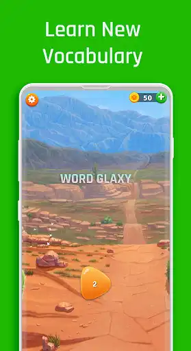 Play Word Galaxy - Word Search as an online game Word Galaxy - Word Search with UptoPlay