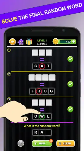 Play Word Jumble words from letters as an online game Word Jumble words from letters with UptoPlay