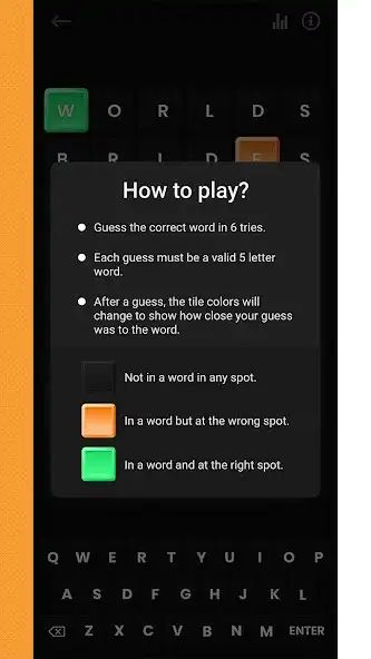 Play Wordlee - Word puzzle game as an online game Wordlee - Word puzzle game with UptoPlay