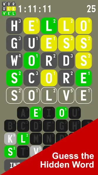 Play WordLEvels - Word Guess Game  and enjoy WordLEvels - Word Guess Game with UptoPlay