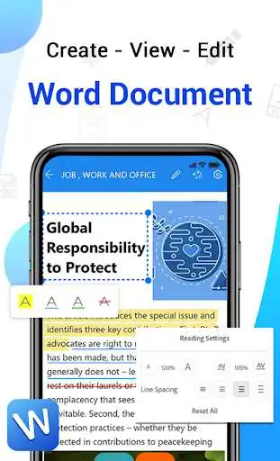 Play Word Office: Docx Reader, PDF, Excel, Documents as an online game Word Office: Docx Reader, PDF, Excel, Documents with UptoPlay