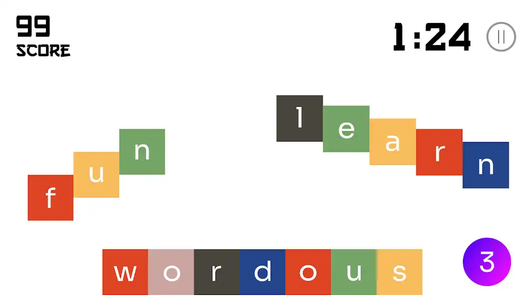 Play Wordous - Word Game Bundle as an online game Wordous - Word Game Bundle with UptoPlay