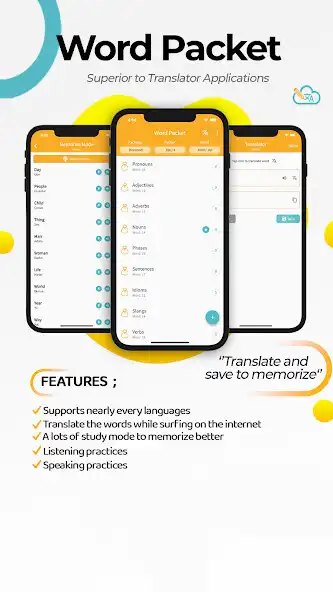 Play Word Packet: Translator App  and enjoy Word Packet: Translator App with UptoPlay