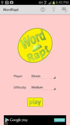 Play Word Rapt