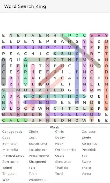 Play Word Search Classic King: WORD  and enjoy Word Search Classic King: WORD with UptoPlay