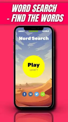 Play Word Search - Find The Words  and enjoy Word Search - Find The Words with UptoPlay