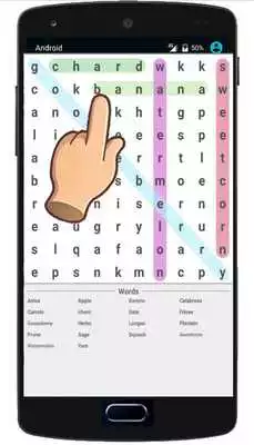 Play WORD SEARCH - FRUITS VEGETABLE