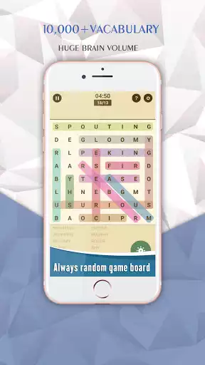 Play Word Search Puzzle! as an online game Word Search Puzzle! with UptoPlay