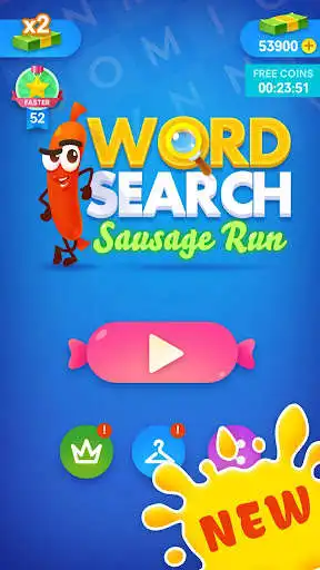 Play Word Search - Sausage Scapes  and enjoy Word Search - Sausage Scapes with UptoPlay