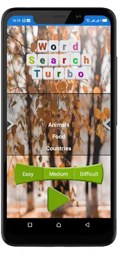 Play Word Search Turbo as an online game Word Search Turbo with UptoPlay