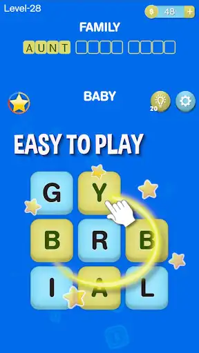 Play Word Stacks - Word crush game! as an online game Word Stacks - Word crush game! with UptoPlay