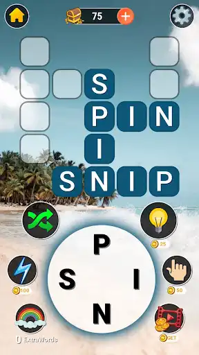 Play Word Swipe-Crossword Puzzle as an online game Word Swipe-Crossword Puzzle with UptoPlay