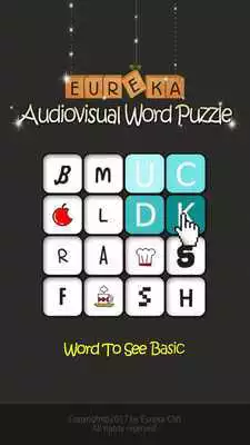 Play Word To See Basic - Eureka Audiovisual Word Puzzle