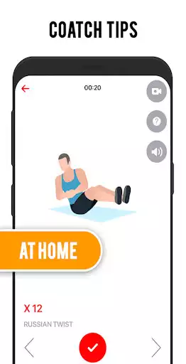 Play Workout at Home   -no equipment as an online game Workout at Home   -no equipment with UptoPlay