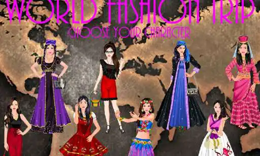 Play WORLD FASHION TRIP - GIRL GAME as an online game WORLD FASHION TRIP - GIRL GAME with UptoPlay