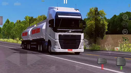 Play World Truck Driving Simulator as an online game World Truck Driving Simulator with UptoPlay