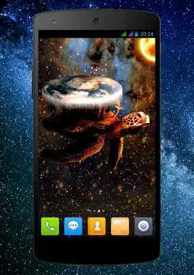 Play World Turtle Live Wallpaper