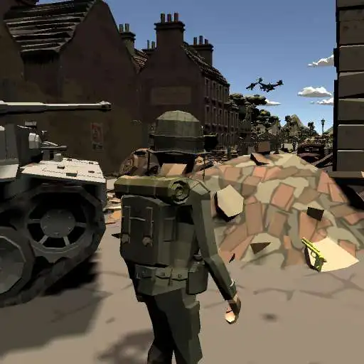 Play World War Shooter: Open World Sandbox Simulator as an online game World War Shooter: Open World Sandbox Simulator with UptoPlay