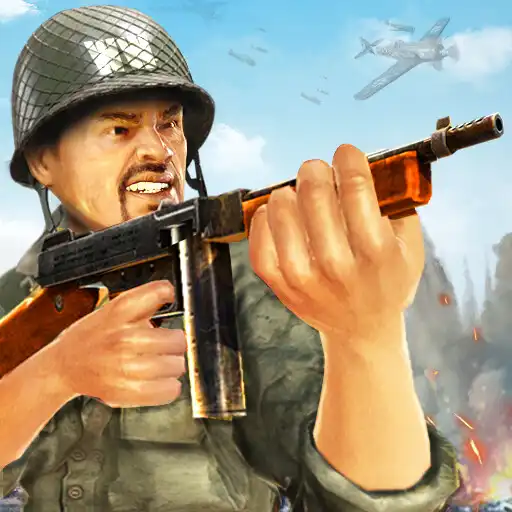 Play WW2 Gunfire Action: Army Games APK