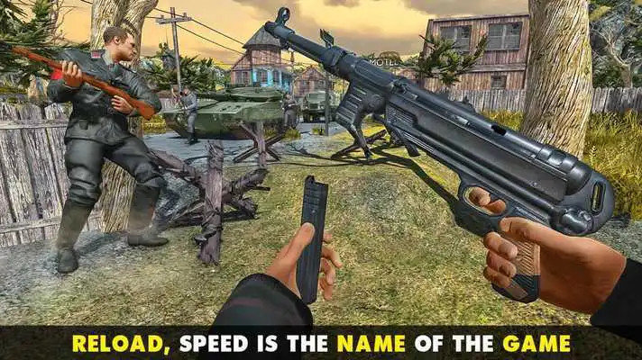 Play WW2 US Commando Battleground Survivor