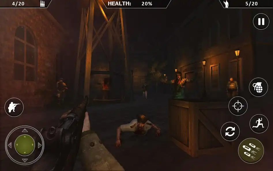 Play WWII Zombies Survival - World War Horror Story as an online game WWII Zombies Survival - World War Horror Story with UptoPlay