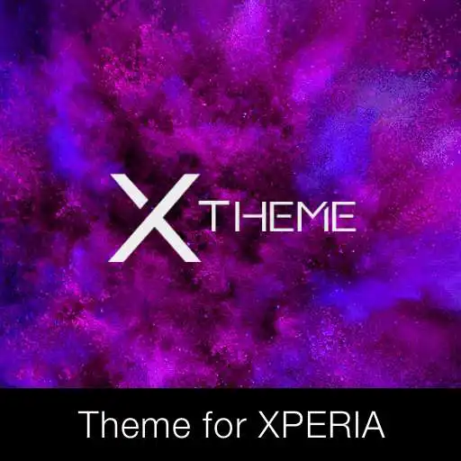 Play xBlack - Purple Theme for Xperia APK