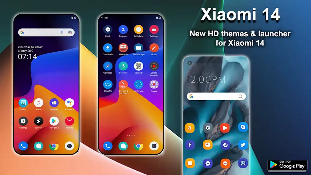 Play Xiaomi 14 Launcher and Themes  and enjoy Xiaomi 14 Launcher and Themes with UptoPlay