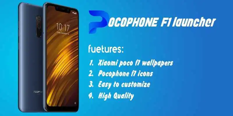 Play Xiaomi pocophone F1 launcher ,Poco f1 theme