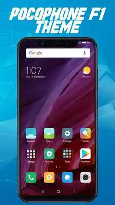 Play Xiaomi pocophone F1 launcher ,Poco f1 theme