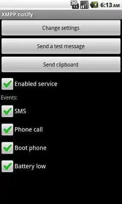 Play XMPP notify