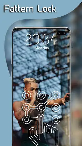 Play XXXTentacion Pattern Lock Screen