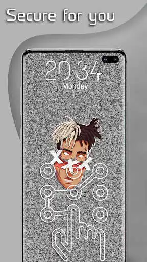 Play XXXTentacion Pattern Lock Screen