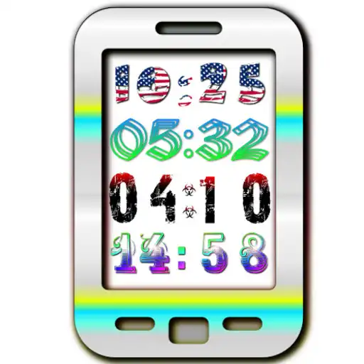 Play Yaclock digital clock Widget APK