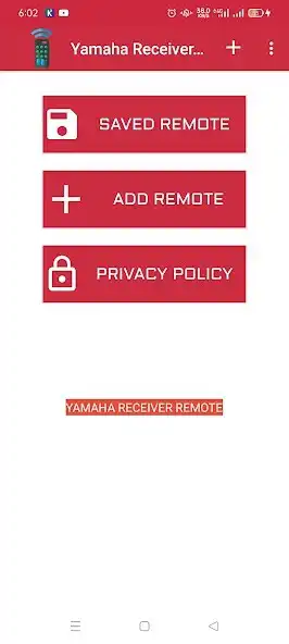 Play Yamaha Receiver Remote  and enjoy Yamaha Receiver Remote with UptoPlay