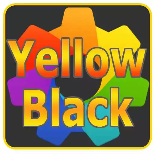 Play Yellow Black Launcher Theme - Android Pie Style APK