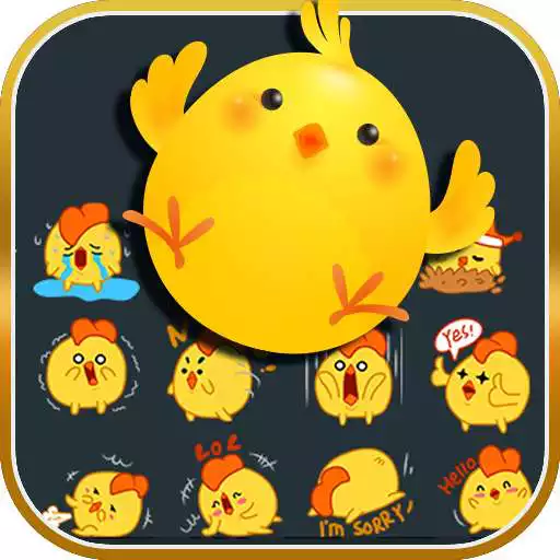 Play Yellow Chick Emoji Stickers APK