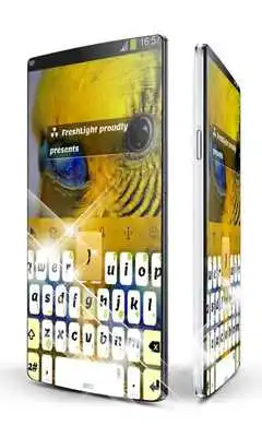 Play Yellow Parrot Keypad Art