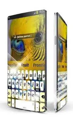 Play Yellow Parrot Keypad Art