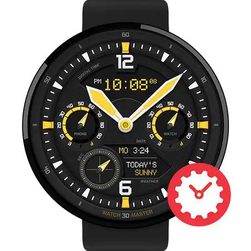 Free play online YellowTail watchface by Pluto  APK