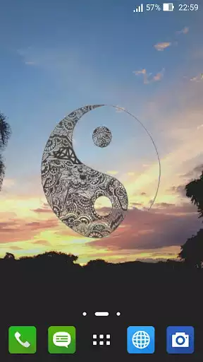 Play Yin Yang Wallpaper as an online game Yin Yang Wallpaper with UptoPlay