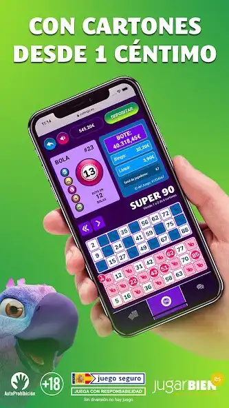 Play YoBingo as an online game YoBingo with UptoPlay