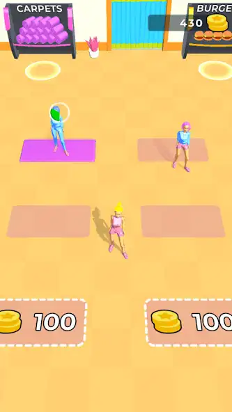 Play Yoga Club - Tycoon Idle Game as an online game Yoga Club - Tycoon Idle Game with UptoPlay