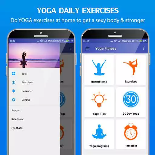 Play Yoga daily fitness - Yoga workout plan