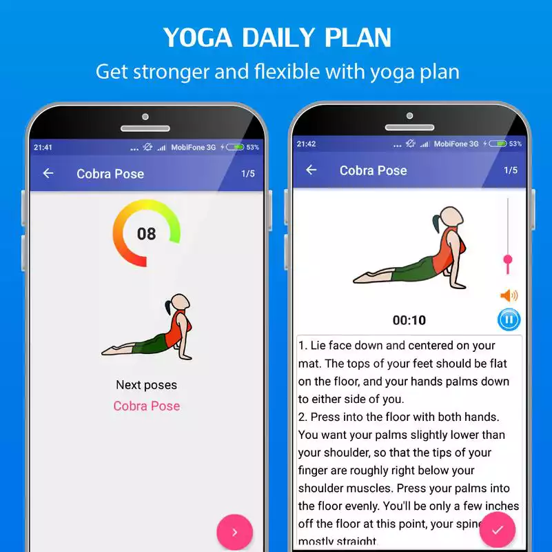 Play Yoga daily fitness - Yoga workout plan