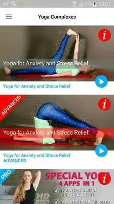 Play Yoga for Relief of Anxiety, Stress and Depression